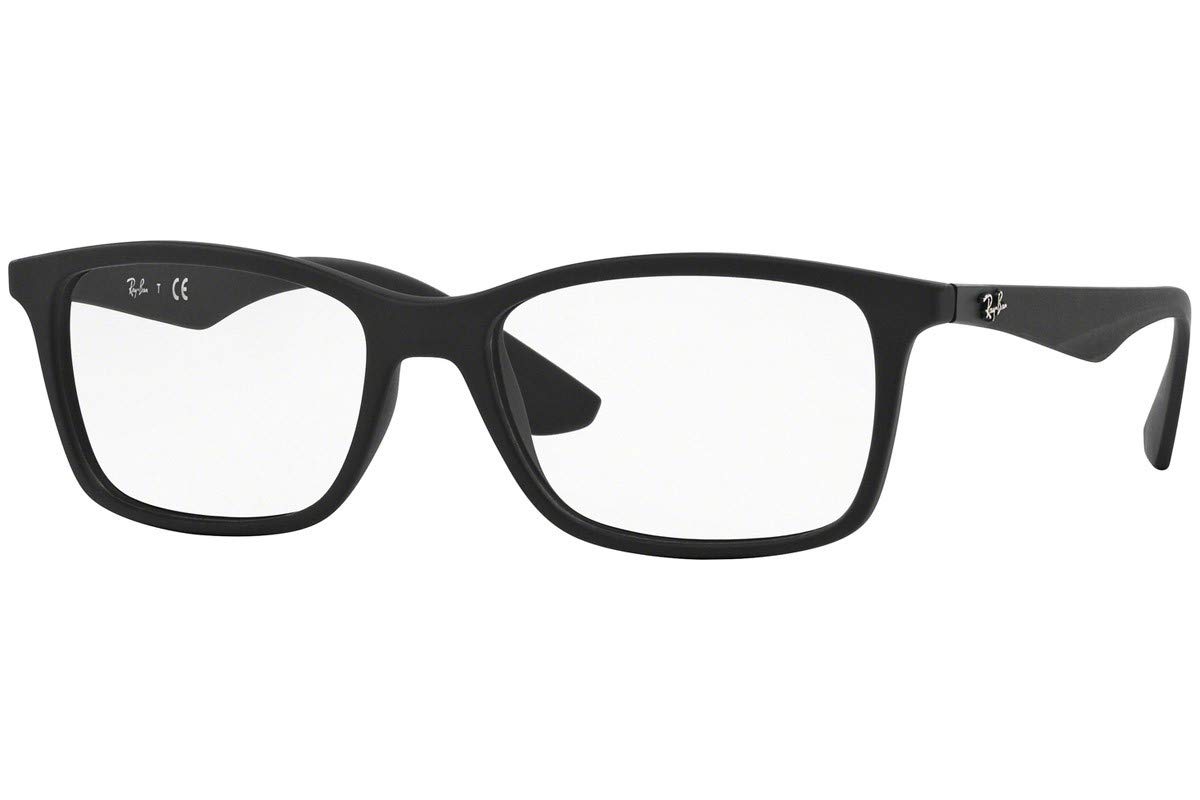 Unisex Rx7047 Rectangular Prescription Eyeglass Frames