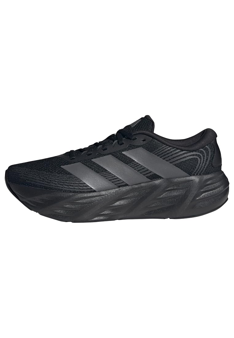 adidas Uomo Galaxy 8 Running Shoes, CBLACK/​GRESIX/​Carbon, 44 2/​3 EU