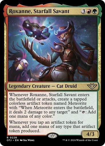 Generic Roxanne, Starfall Savant (228) MTG