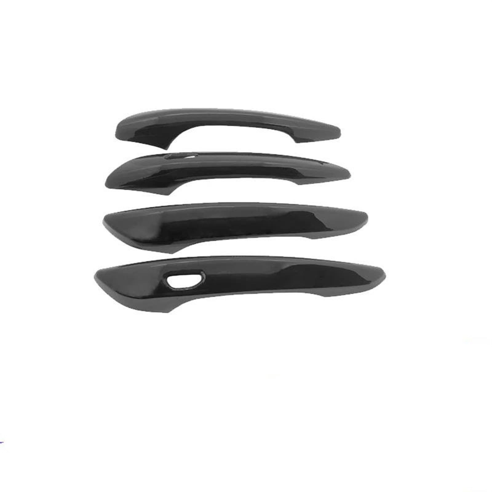 NOHEEU Car Exterior Door Handle Cover Sticker Decorative Lock for Mazda CX60 CX 60 CX-60 KH 2022-2024(Black A)