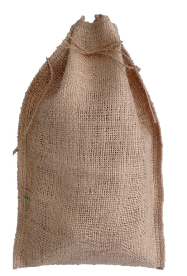 Jüt Ceviz Çuvalı, 21 cm-32 cm, 10 Adet, 1 kg ürün taşır.