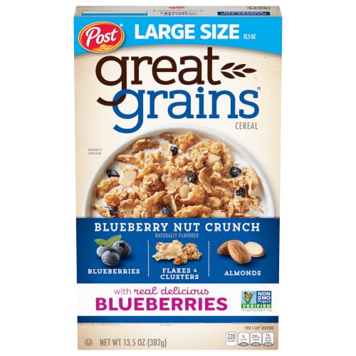Post Selects Great Grain Blueberry Morning Cereal 382G