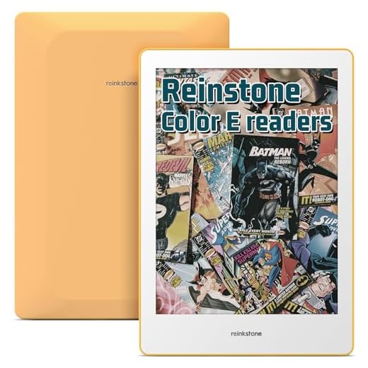 Color E-Reader - 6" Color Ink Ebook Reader with Open Android System, Supports Mainstream Reading Apps, 32GB Portable E-Ink Tablet for Comics & Manga, 138g Lightweight with Eye-Friendly Front Light