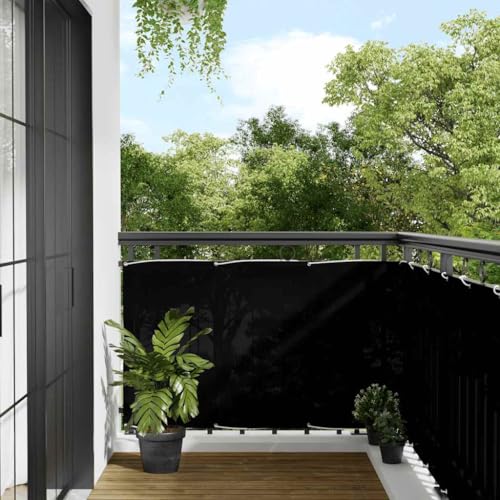 Brise-vue pour balcon contre le vis-à-vis avec corde de 24m
