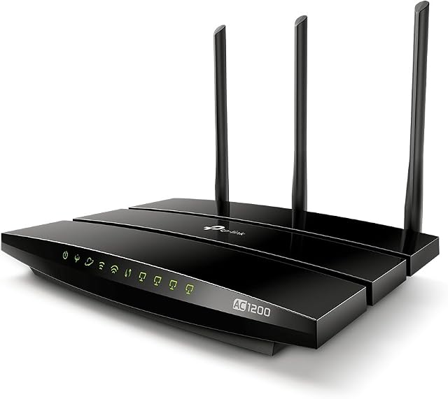 TP-Link AC1200 Wireless Dual Band VDSL/ADSL Modem Router for Phone Line Connections (BT Infinity, TalkTalk, EE and PlusNet Fibre) 1 USB, 2.0 Ports, UK Plug (Archer VR400 V2) EOL
