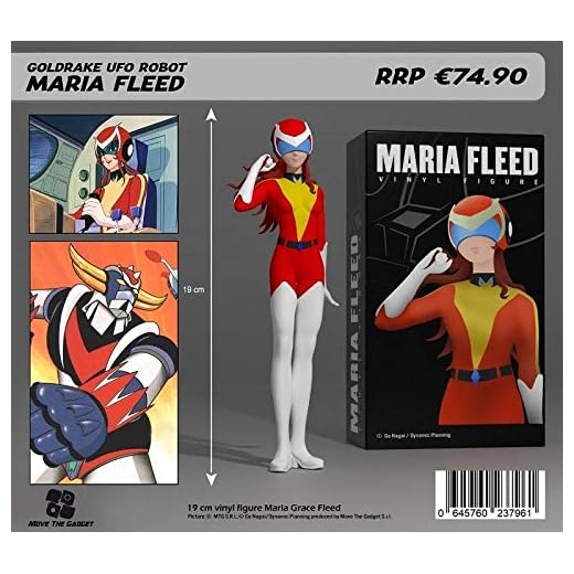 MOVETHEGADGET Ufo Robot Grendizer Goldrake - Maria Fleed Statua in Vinile 19cm