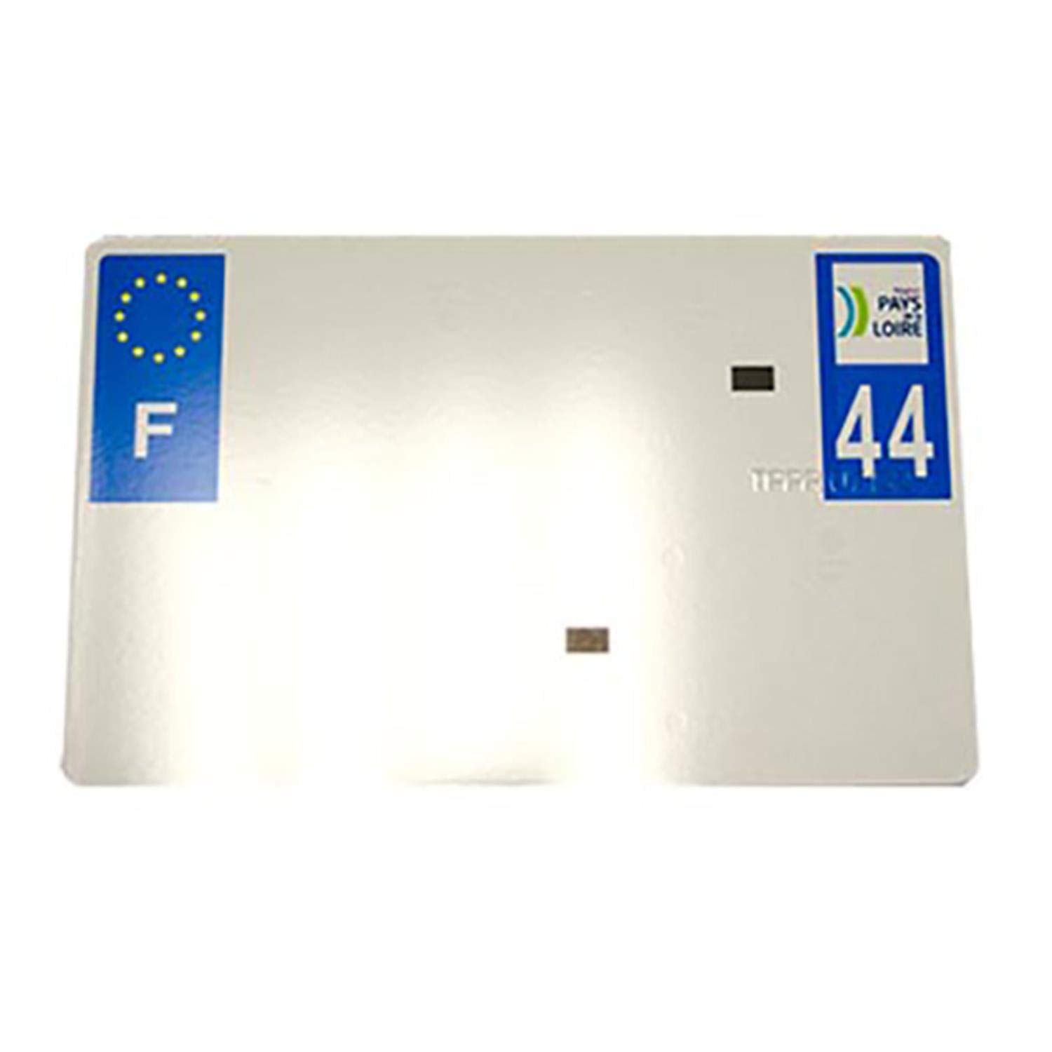 Matrícula aluminio 210x130 blanca CGN TIFLEX HYBRIDE para SIV Dept 37 2