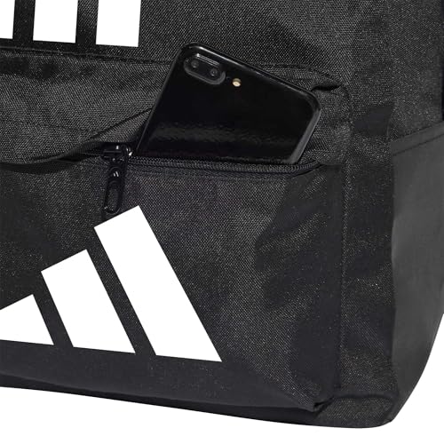 Miniatura 6 de adidas Unisex adulto Classic Three Stripes Back To School Backpack, Black/White, One Size