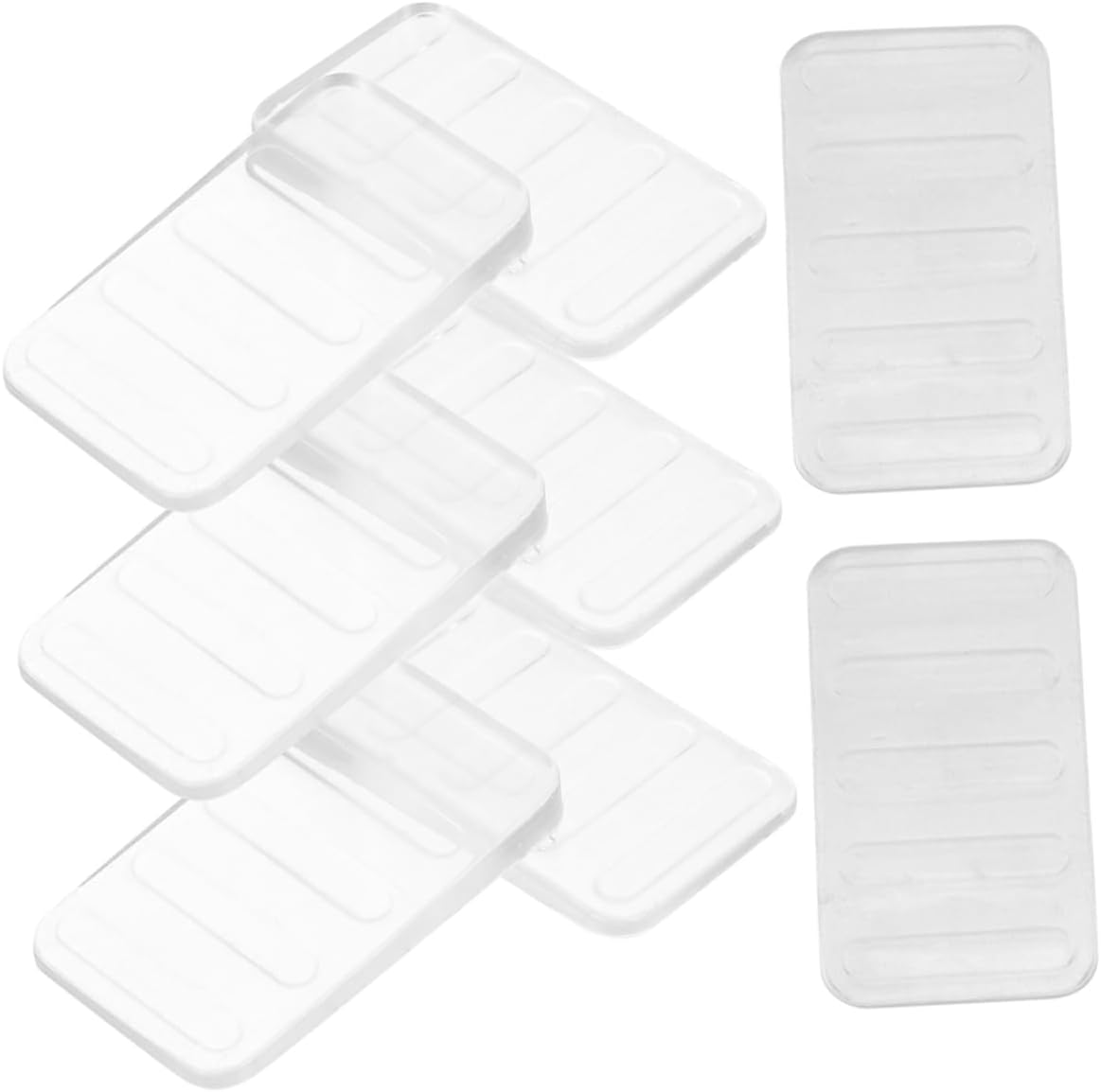 Furniture Wedge Levelers 8 Pcs Plastic Shims Home Table Bookshelf and Bed Frame Stabilizers