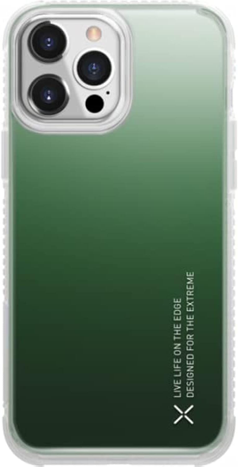 Viva Madrid Rovex Shock Absorbent TPU/PC Air Pockets Case Compatible for iPhone 13 Pro Max (6.7") 2H Anti-Scratch | 10ft Drop Protection | Easy Access to All Ports | Glossy Finish Back Cover - Royal