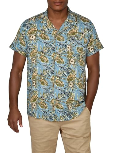 Chemise hawaïenne fluide contre la chaleur pour homme actif
