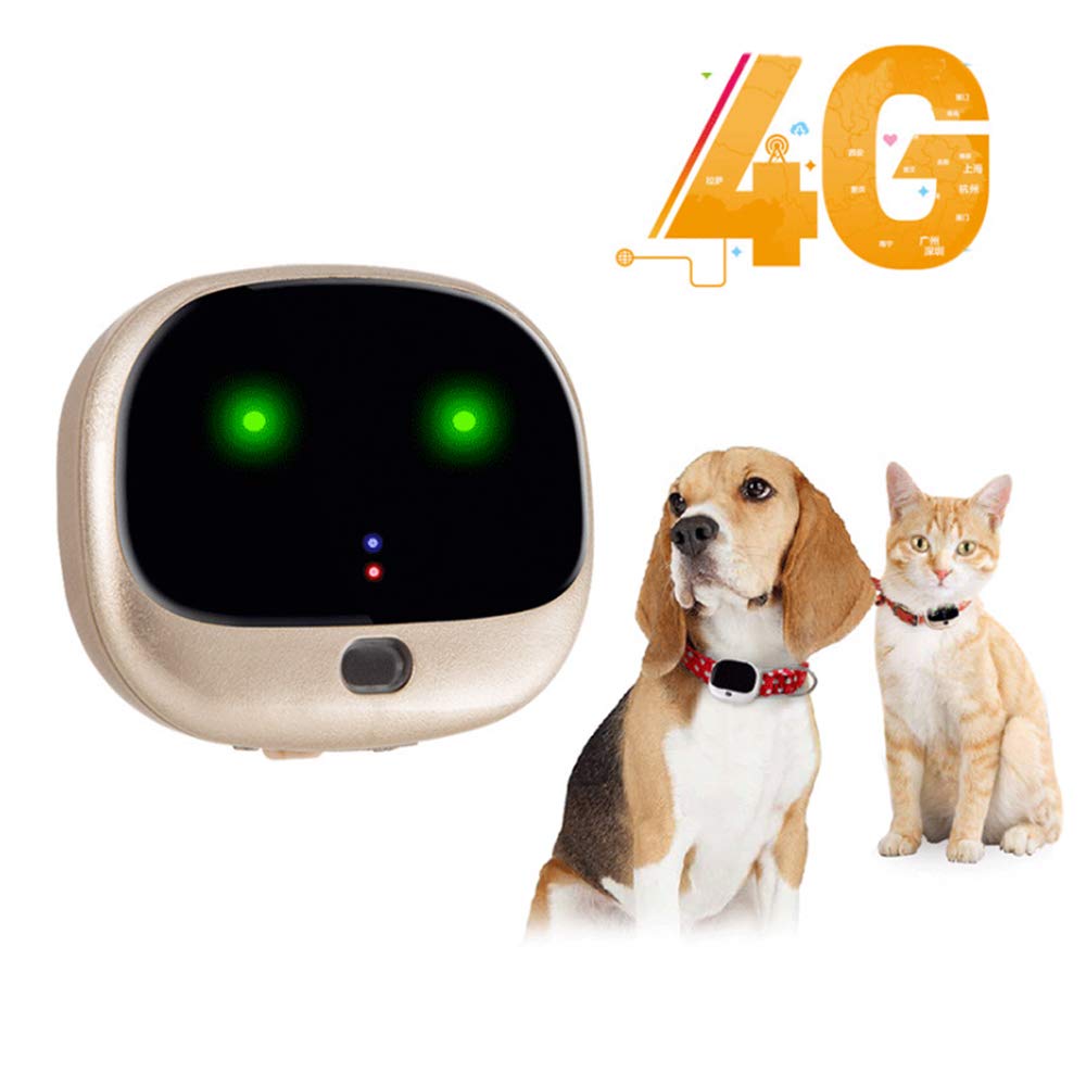 BARTUN GPS Pet Tracker, Cat Dog Tracking Device with Unlimited Range