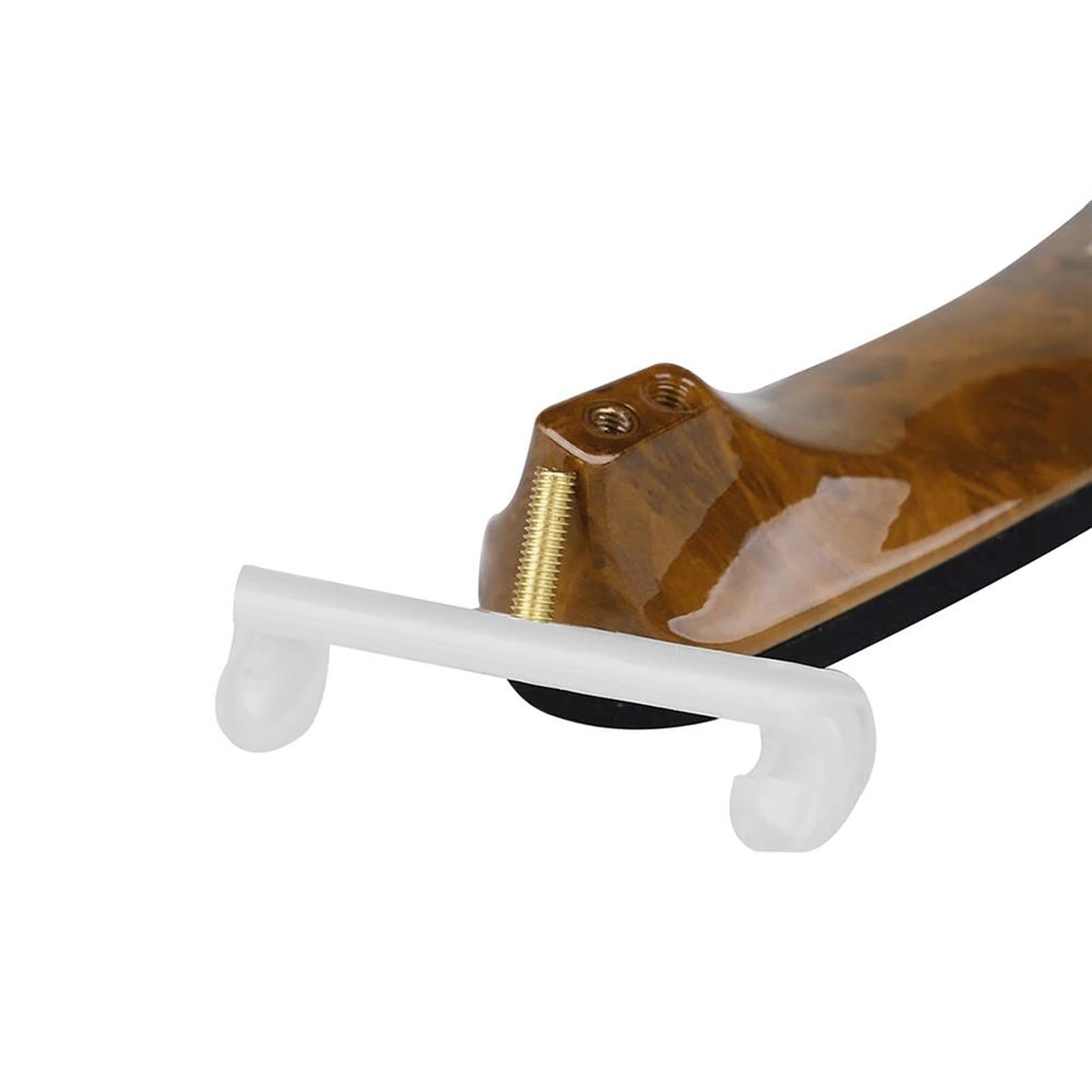 Accesorios para violín Reposabrazos para violín 3/4 4/4 acolchado, piezas de instrumentos de violín profesionales, accesorios, almohadilla de descanso para hombros de plástico ajustable