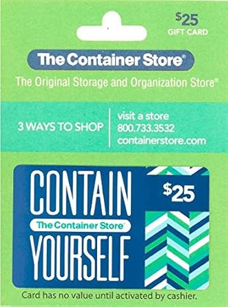 The Container Store Gift Card