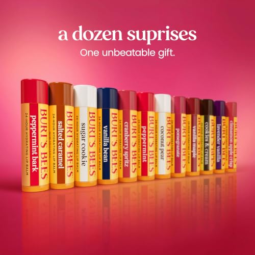Burt's Bees Holiday Lip Balm Gift Set, 12 Hydrating Lip Balms - image 9