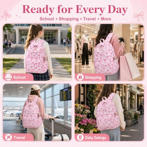 Image of LOIDOU Backpack for Girls School Backpacks Bookbags for Elementary Middle School Women Laptop Backpacks