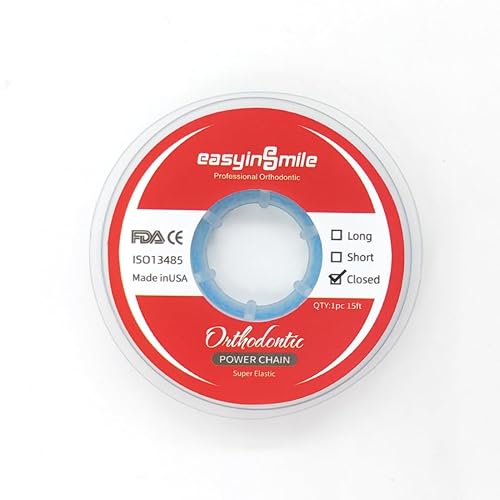 Miniatura 9 de Bandas de gomas elásticas dentales para ortodoncia, de Easyinsmile , VDTAZ019A, corto, Rosado, 1