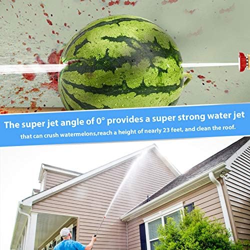 Pressure Washer 3600PSI Electric Pressure Washer, 2.6GPM Power Washer Electric Powered with 1900W High Pressure Washer, Cleaner Machine with Detergent Tank & 4 Nozzles