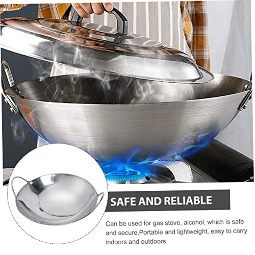 Set de 2 Woks de Acero Inoxidable con Doble Asa miniatura 3