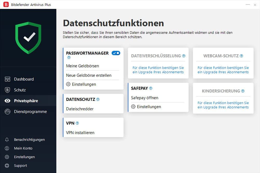 Bitdefender Antivirus Plus 2022 - 3 Geräte | 3 Jahre Abonnement | PC Aktivierungscode per Post