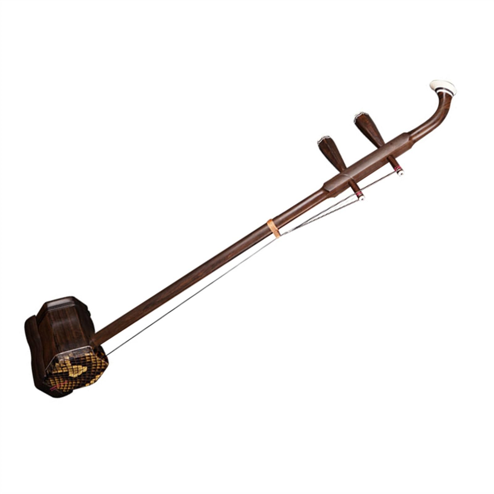 Suzhou – Instrument Erhu Hexagonal En Acajou Ancien, Professionnel, Type De Jeu Pour Adulte, Avec Étui Rigide Professionnel Erhu