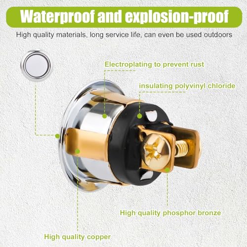 Peutier 1015538 Metal Lighted Doorbell Push Button thumb #5