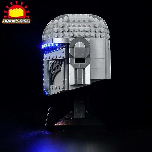 Miniatura 5 de Kit de luces para casco Lego Star Wars The Mandalorian 75328 (el juego de Lego no está incluido) (clásico)