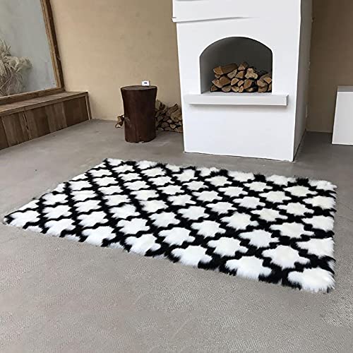 Tapis en peau de mouton synthétique Ruby Lil B 60x180cm - 2
