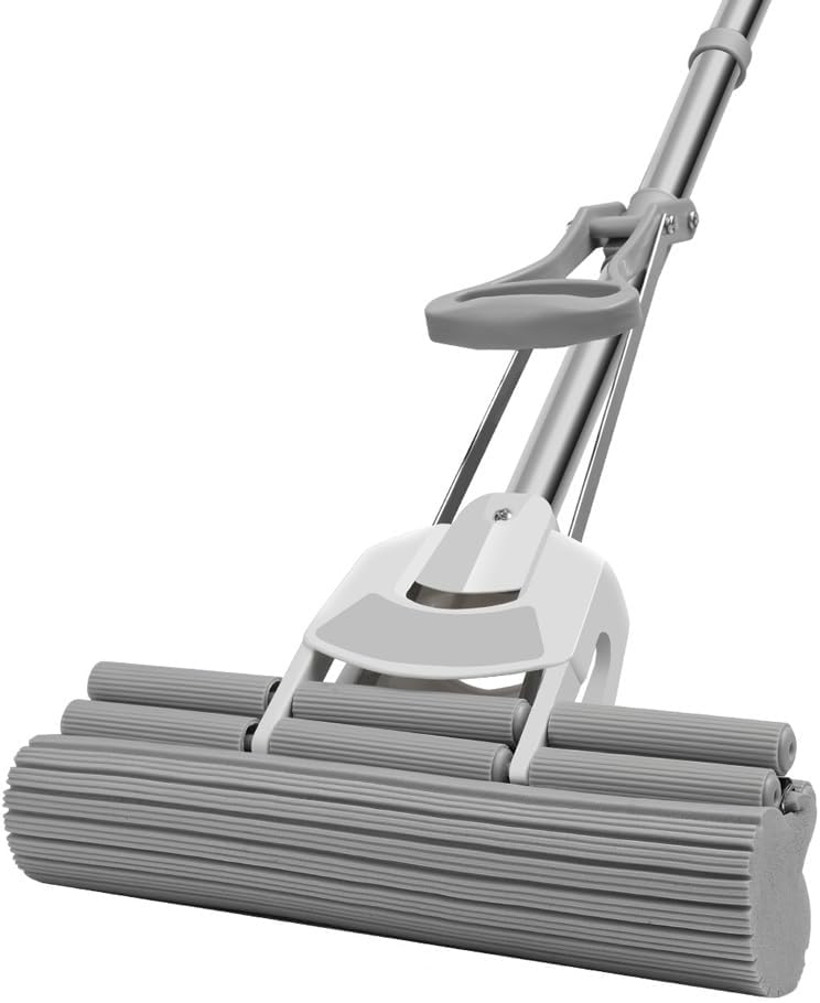 Household Roller Floor Mop with Absorbent Sponge