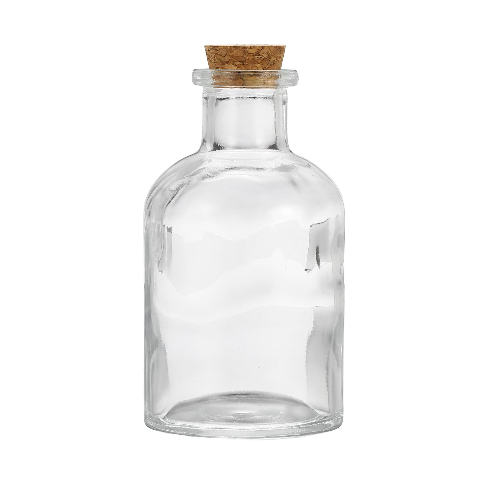 Flacon réactif en verre 125ml avec bouchon en bois PATIKIL