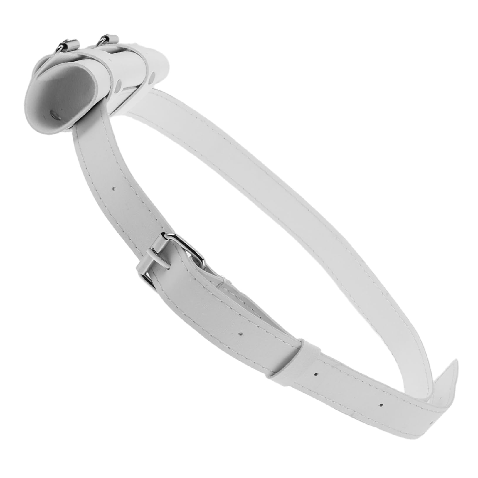 GLEAVI Sword Hanger Belt Pu Sword Belt Adjustable for White Harness Bag for Cosplay