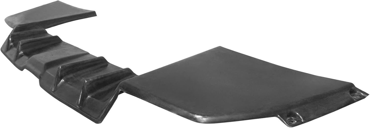 IKON MOTORSPORTS Rear Diffuser, Compatible with 2022-2026 Subaru BRZ & Toyota GR86, Akea Style Black PU Shark Fin Rear Bumper Valance Spoiler, Air Dam Chin Splitter Molding 1PC Shark Fin Pr