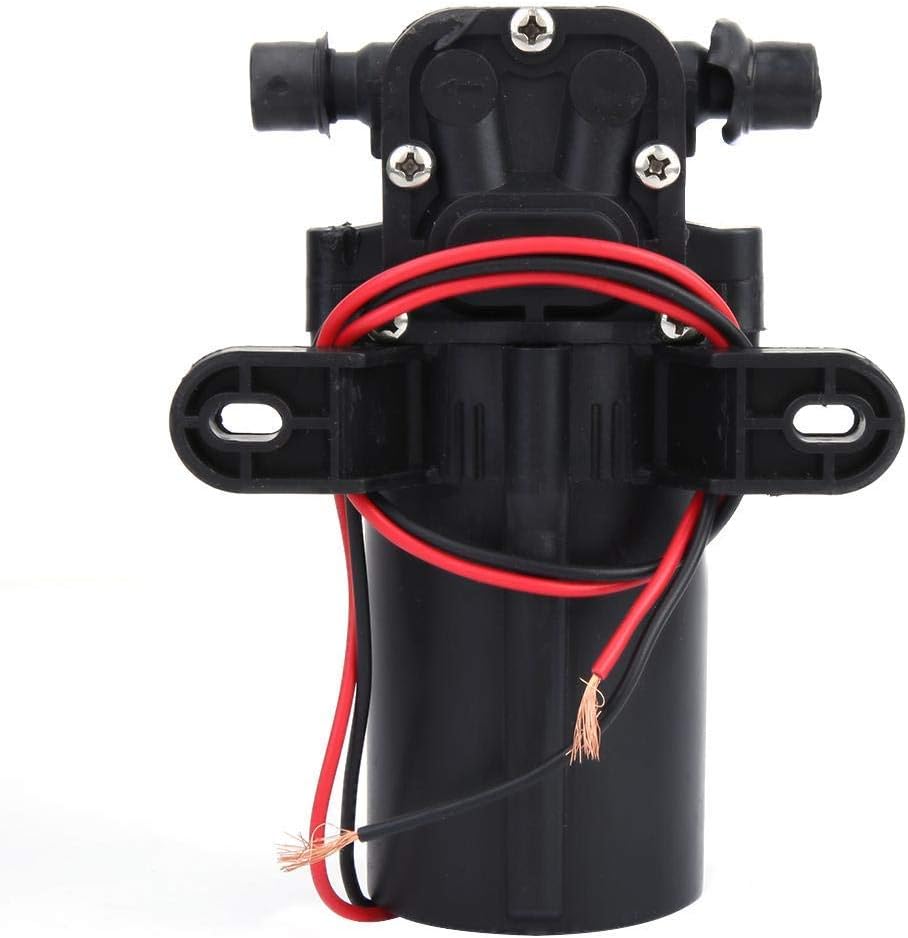 36W Diaphragm Pump, Mini Double Straight Tube Agricultural Electric Diaphragm for High Pressure Spray Equipment, Agricultural Sprayer(DC12V)