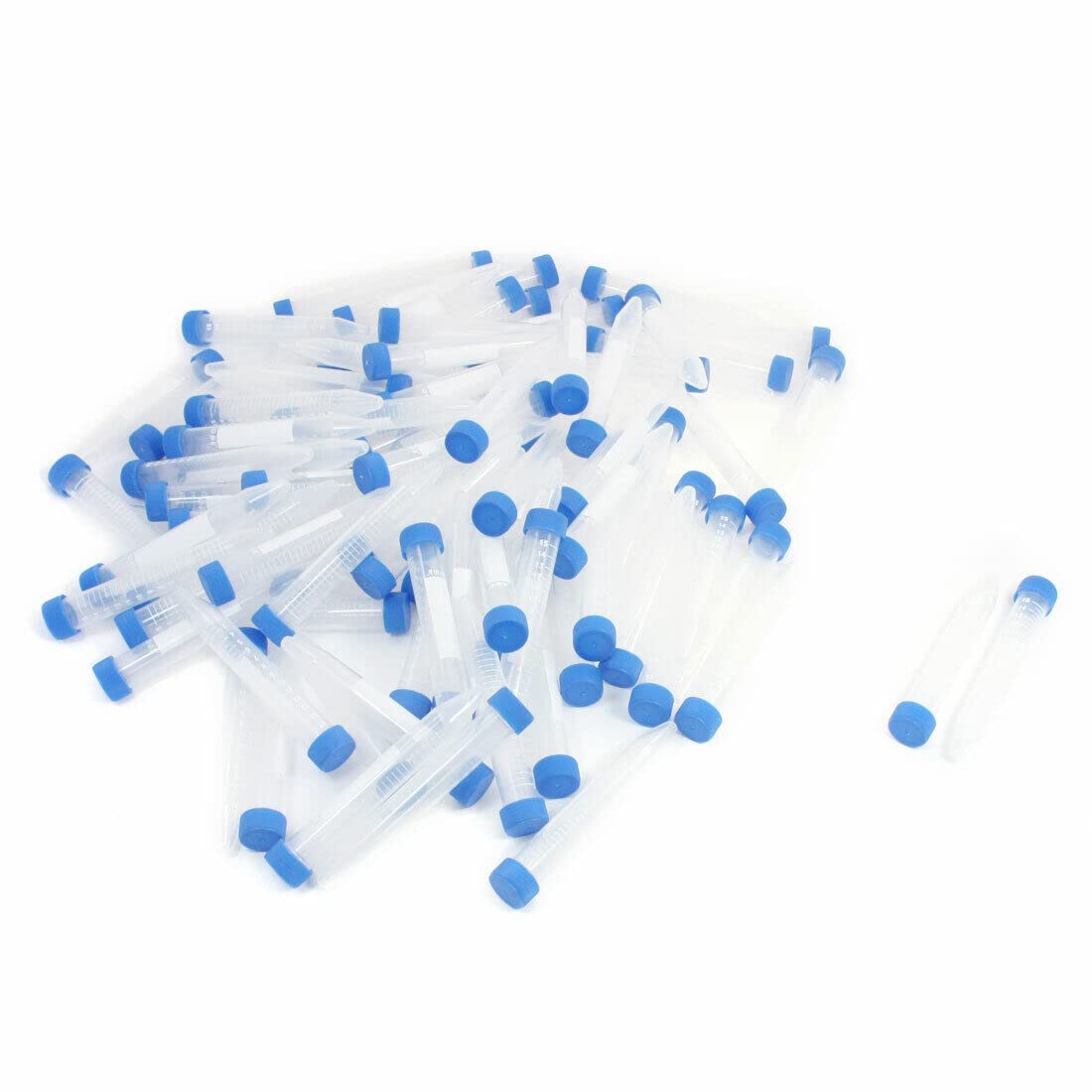 Tool parts 100Pcs 15ml 0.5 Oz Conical Bottom Polypropylene Centrifugal Tube