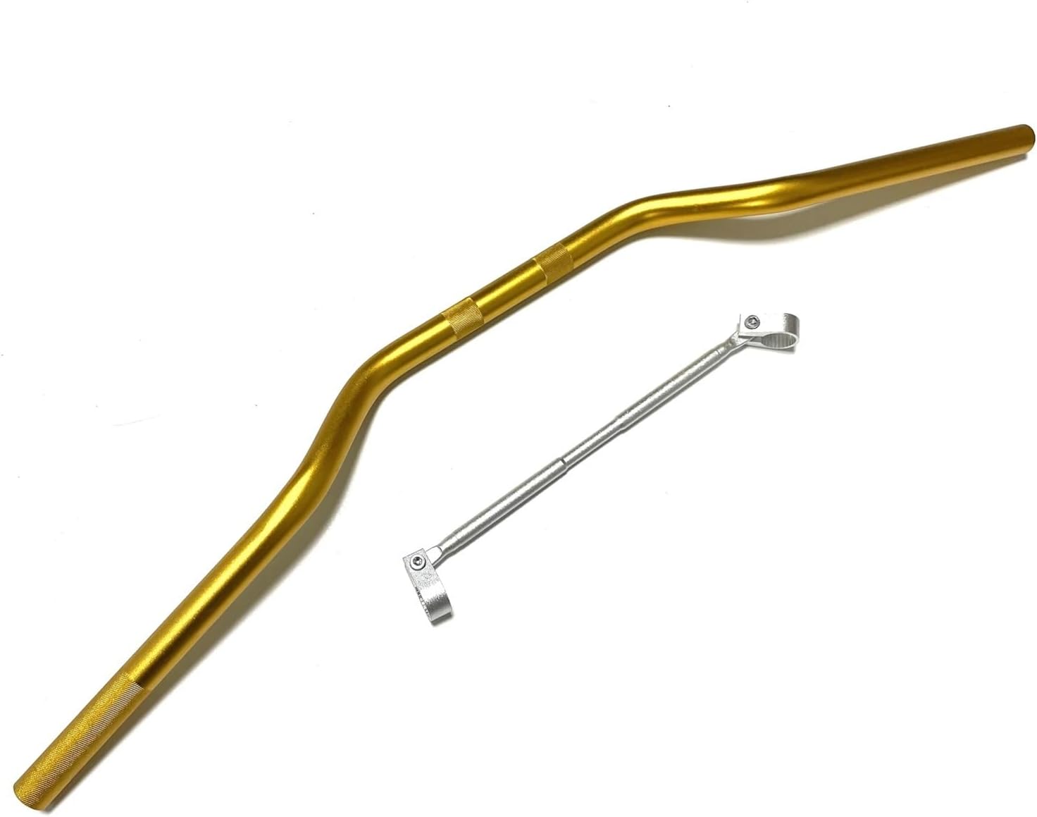 オートバイ部品 ハンドルバー補強バー ユニバーサルバイク 22mm アルミ合金ハンドルバー 7/8'' クロスバー付