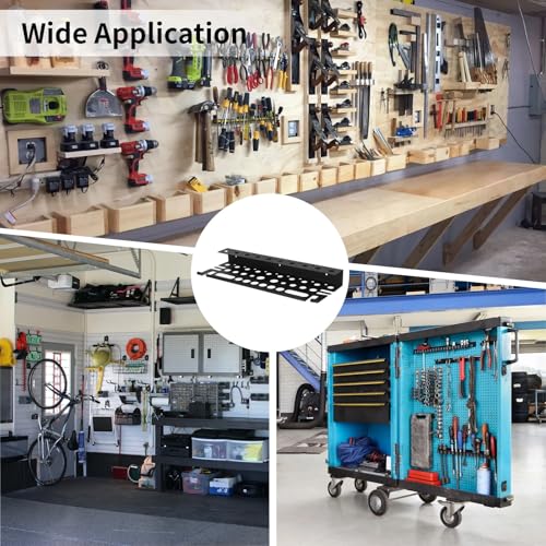 Wall Mounted Metal Screwdriver Organizer, Manual Tool Wall Holder, Plier Storage Rack for Home and Workshop, Includes Screws and Wall Anchors, Space-Saving Design - Image 6