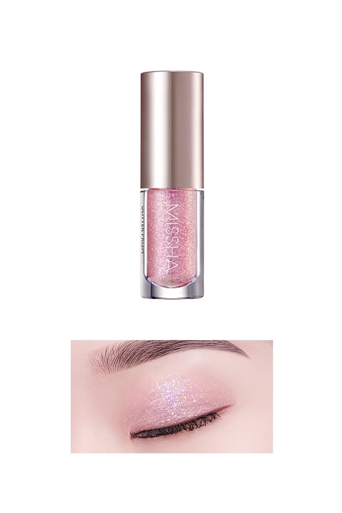MISSHA Yoğun Işıltılı Likit Glitter Far Glitter Prism Liquid Eyeshadow Topper (NO.3 SPACE ODYSSEY)