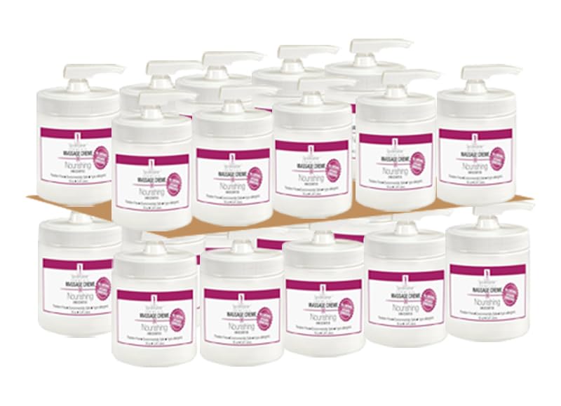 Master Massage Spamaster Unscented 16 Oz Massage Cream X20