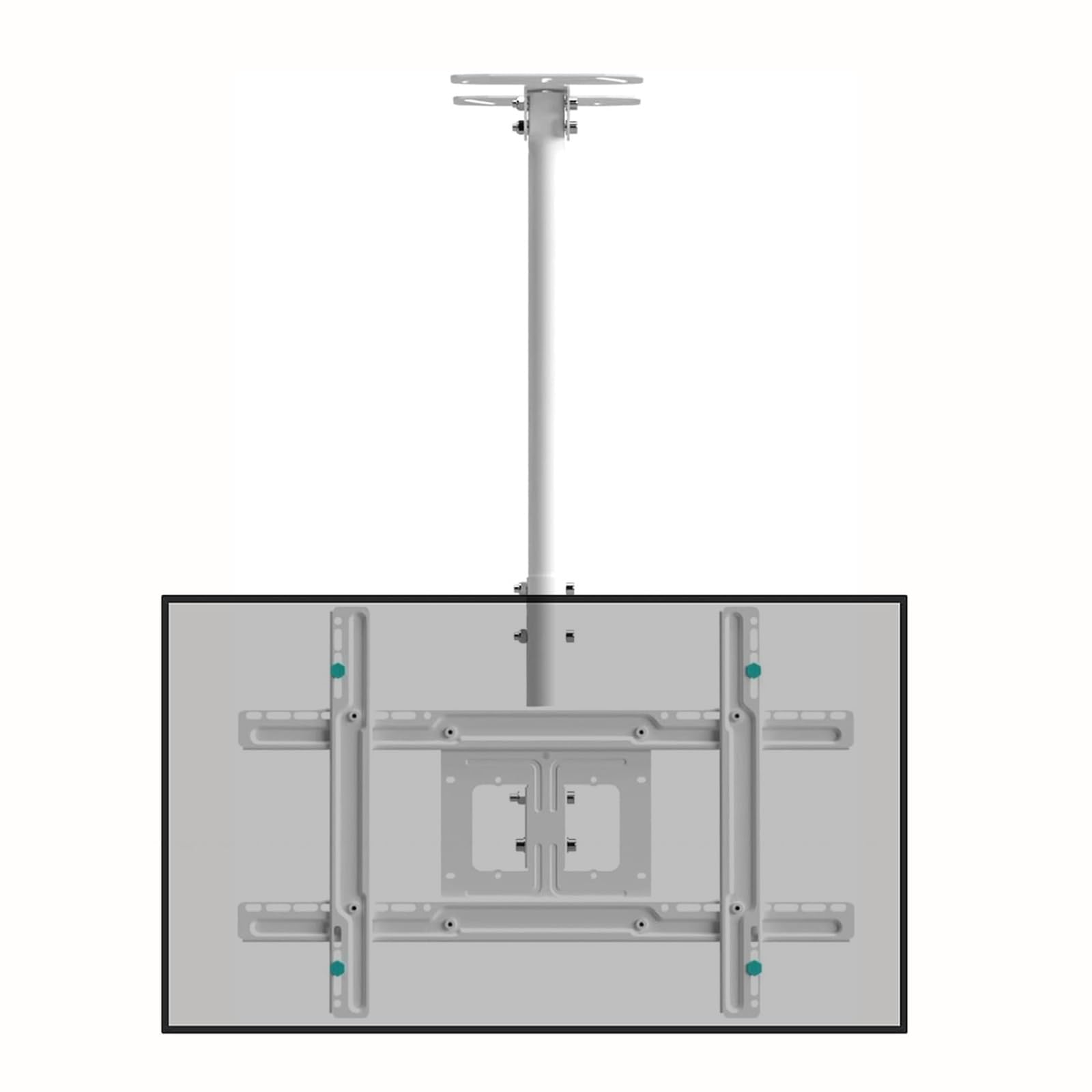Support TV plafond rotatif à 360 pour écran plat LCD de 32 à 70 pouces jusqu'à 68kg