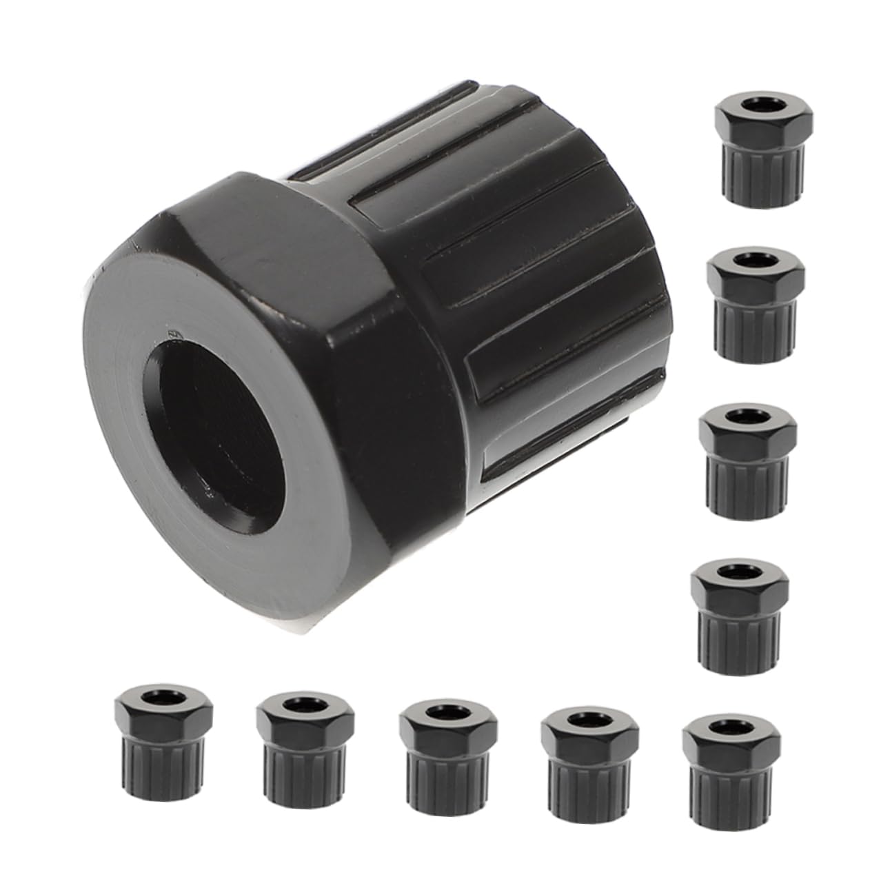 OSOLADY 10pcs Bike Freewheel Removal Tool Kit Durable Bicycle Cassette and Sprocket Remover for Mountain Bike Maintenance and Repair Lightweight and Portable Design