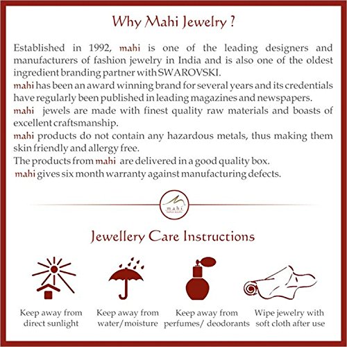 Rhodium Plated Stud Earrings for Women