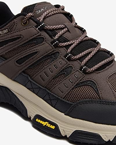 Skechers Men's Skech Air Envoy Oxford, Brown/Black, 9.5 | Image 6
