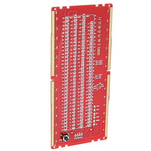 Probador de Memoria Ram, Tarjeta Ram, Placa Base de Control Industrial, Probador de Memoria DDR5, Diodo Luminoso, Seguro, Duradero, Estable, Probador de Memoria de Escritorio