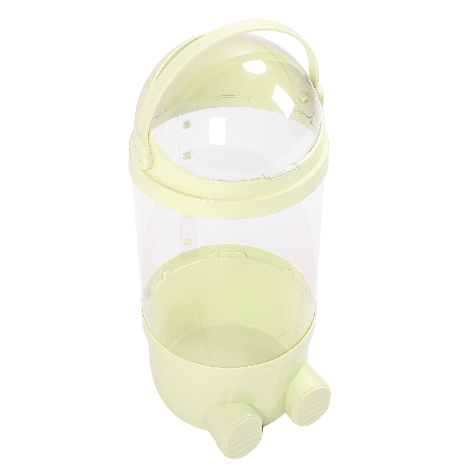 Stuffed Animal Storage Tube, 65cm Stuffed Toy Display Tube, Plastic Stuff Animal Organizer, Transparent Stuffed Toy Display Bucket for Playroom, Bedroom (Green)