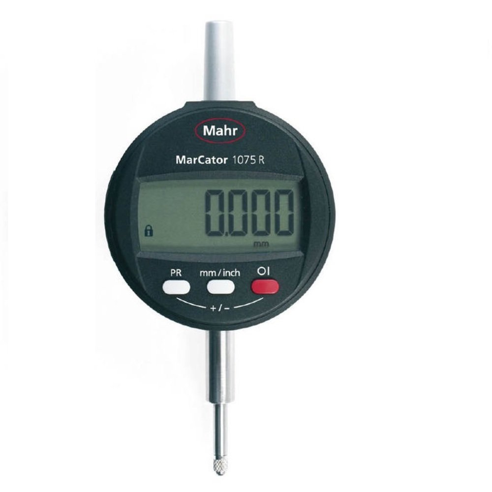 Digital Mahr Messuhr 1075R 12,5 mm MarCator 4336010 Ablesung: 0,01 mm Datenausgang: Ja