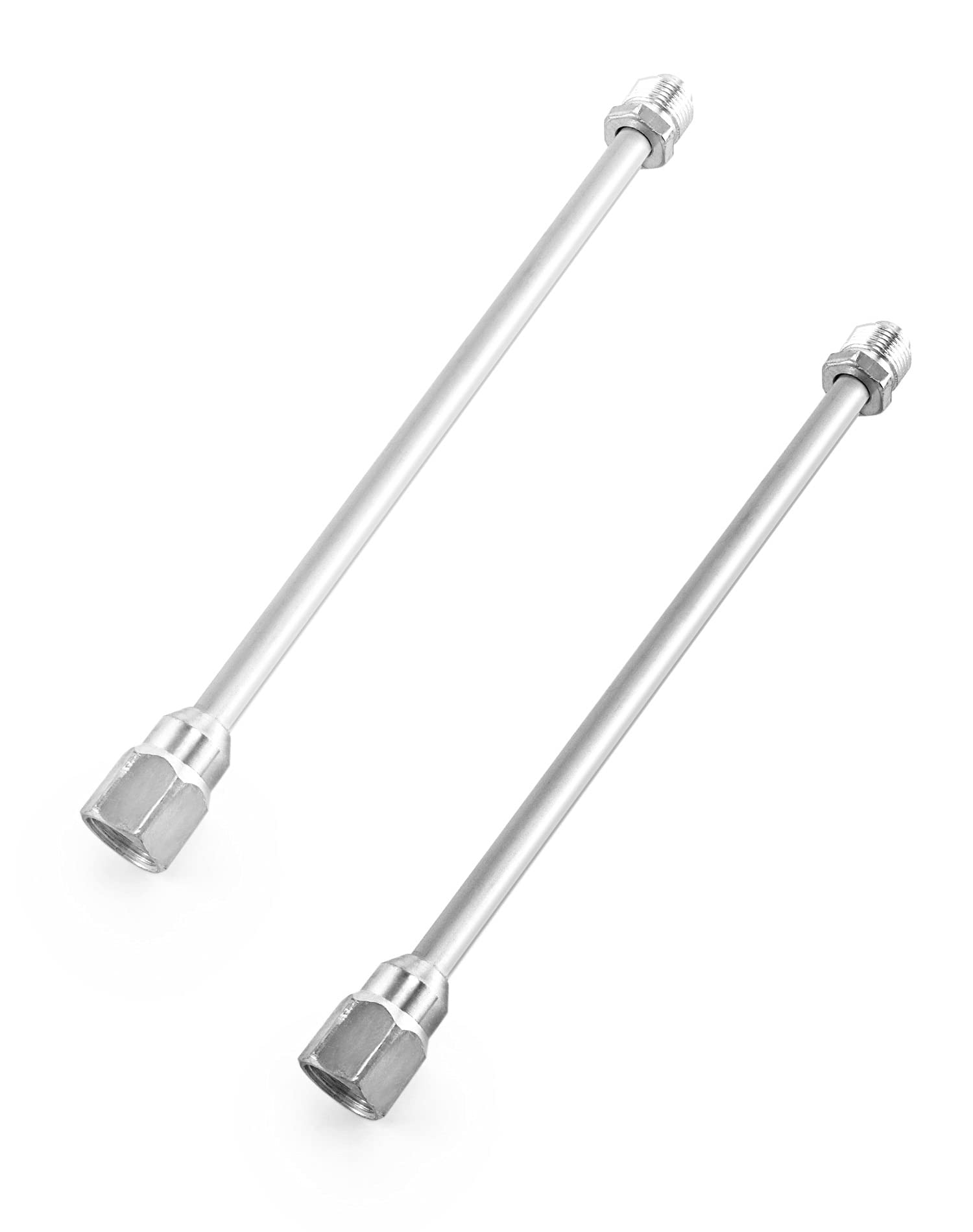 Qwork 2Pc Qwork® 11 Inch / 30Cm Airless Paint Sprayer Spray Gun Tip Extension Rod,