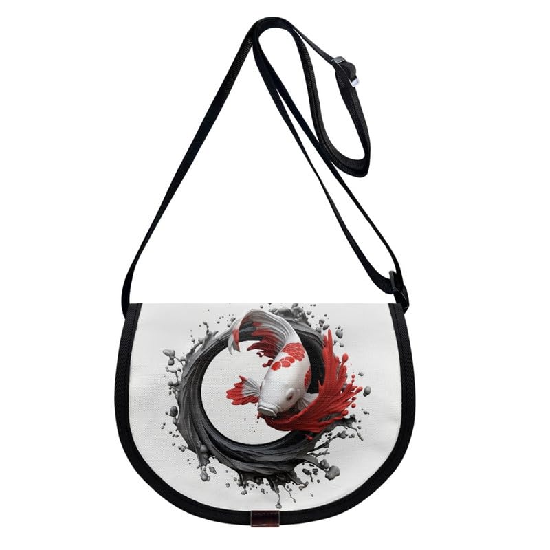 Rottweiler Dog Women's Large Tote Bag Fire Skull Messenger Bag Retro Tulip Flower Shoulder Bag for Travel College3