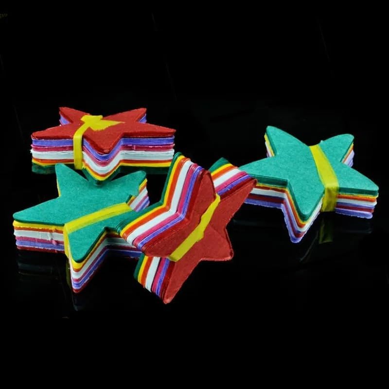 SUMAG 1 paquete de tormenta de nieve en forma de estrella (multicolor) trucos de magia copos de nieve de papel accesorios para magos etapa calle