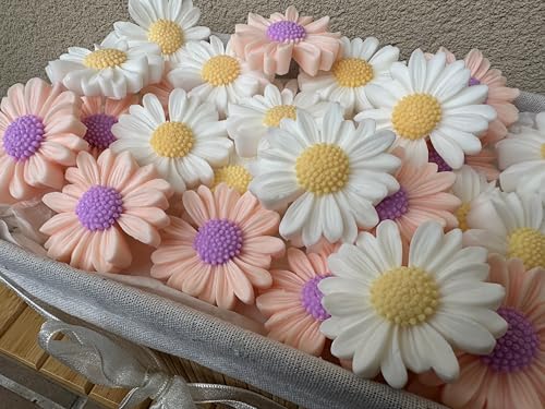 Sapone a forma di margherite x 18 pezzi nei colori