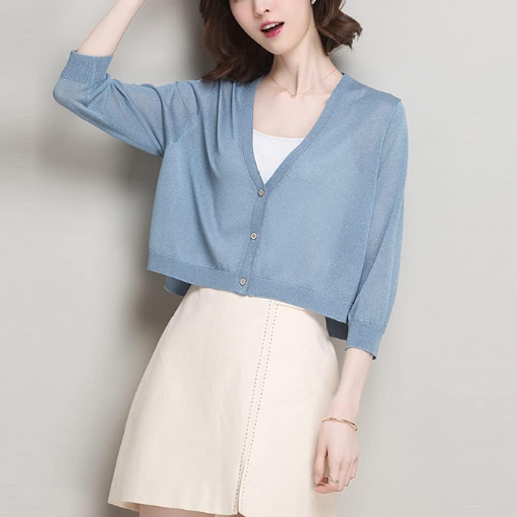 ヨーコチャン yokochan ノースリーブフリルトリムブラウス ネイビー 36